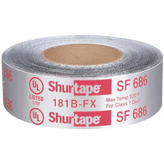 Shurtape - SF 686 UL 181B-FX Listed/Printed ShurMASTIC Butyl Foil Tape - Industrial Tool & Supply