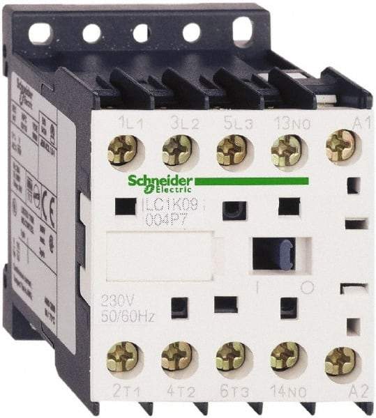 Schneider Electric - 4 Pole, 110 Coil VAC at 50/60 Hz, 16 Amp at 690 VAC and 20 Amp at 440 VAC, Nonreversible IEC Contactor - BS 5424, CSA, IEC 60947, NF C 63-110, RoHS Compliant, UL Listed, VDE 0660 - Industrial Tool & Supply