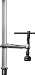 Bessey - 1,400 Lb Holding Capacity, 12" Max Opening Capacity, 1,400 Lb Clamping Pressure, Manual Hold Down Clamp - 6-7/8" Arm Length, 7" Clamp Length, 1-5/8" Clamp Width, 15-3/4" Clamp Height, 28mm Stud Mount, Steel - Industrial Tool & Supply