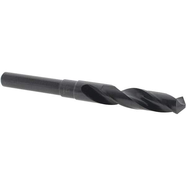 Cle-Force - 5/8" Drill, 118° Point, High Speed Steel Silver Deming & Reduced Shank Drill Bit - Industrial Tool & Supply