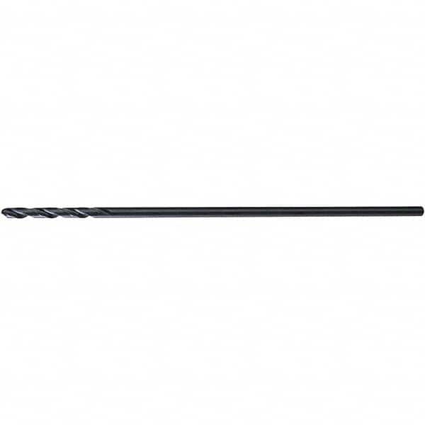 Cle-Force - 0.147" Diam, 12" OAL Oxide High Speed Steel Aircraft Extension Drill Bit - Industrial Tool & Supply