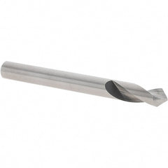 Chicago-Latrobe - 1/4" Body Diam, 90°, 2-1/2" OAL, Solid Carbide Spotting Drill - Industrial Tool & Supply