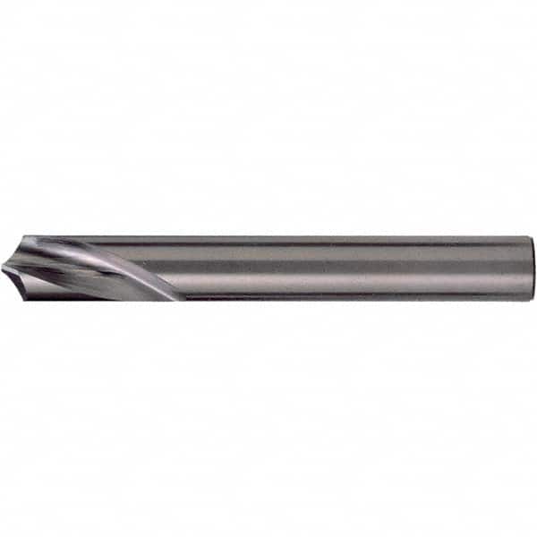 Chicago-Latrobe - 3/8" Body Diam, 120°, 3-1/8" OAL, Solid Carbide Spotting Drill - Industrial Tool & Supply