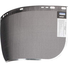 Jackson Safety - Black Steel Mesh Screen - 9" High x 15-1/2" Wide x 0.4mm Thick, Compatible with Jackson 170-B Headgear - Industrial Tool & Supply