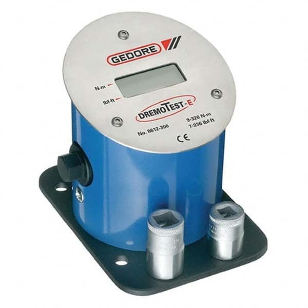 Gedore - Torque Wrench Meters & Calibrators Tool Type: Electronic Torque Tester Drive Size (Inch): 1/2 - Industrial Tool & Supply