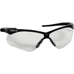 Jackson Safety - +2.5, Clear Lenses, Scratch Resistant, Framed Magnifying Safety Glasses - UV Protection, Black Nylon Frame, ANSI Z87.1-2010 - Industrial Tool & Supply