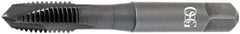 OSG - M8x1.25, D3, 3 Flutes, Plug Chamfer, Oxide Finish, Powdered Metal Spiral Point STI Tap - 2-15/16" OAL, 0.381" Shank Diam, 1-1/4" Thread Length, 7/16" Square Length, 0.286" Square Size, 6H Class of Fit, Series 344STI - Exact Industrial Supply