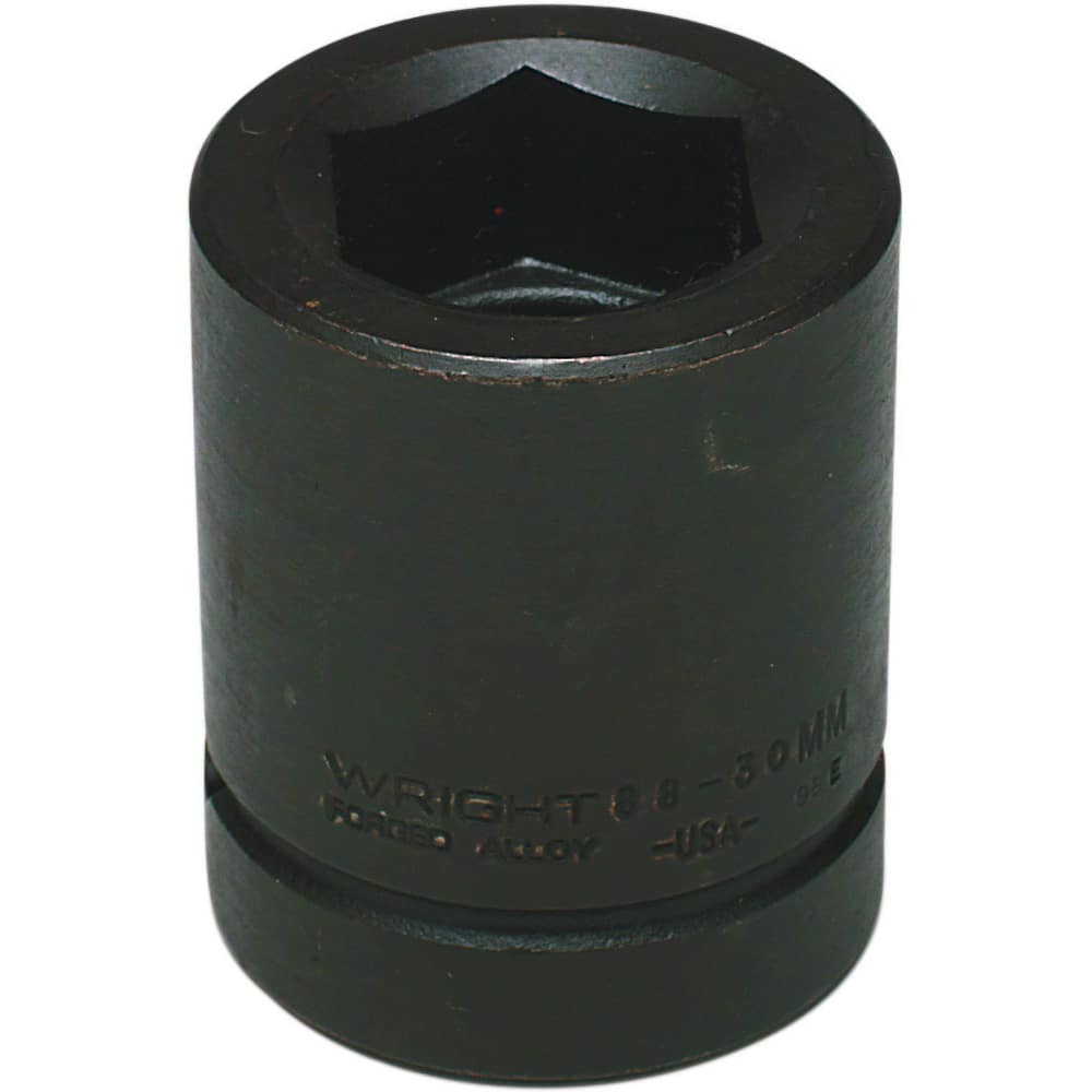 Wright Tool & Forge - Impact Sockets; Drive Size: 1 ; Size (mm): 90.0000 ; Type: Standard ; Style: Impact Socket ; Style: Impact Socket ; Style: Impact Socket - Exact Industrial Supply