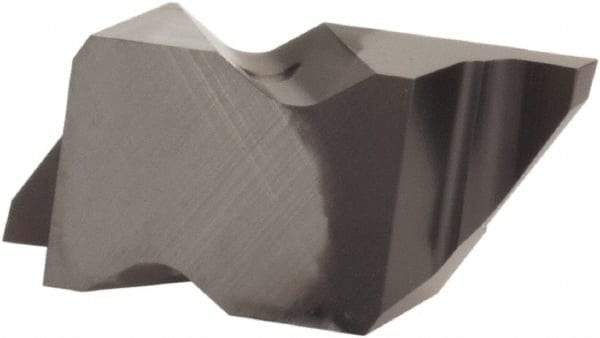 Kennametal - 2041NG Grade KCU10, 0.0409" Cutting Width Carbide Grooving Insert - 0.05" Max Depth of Cut, Right Hand, 0.0035" Corner Radius, AlTiN Finish - Industrial Tool & Supply