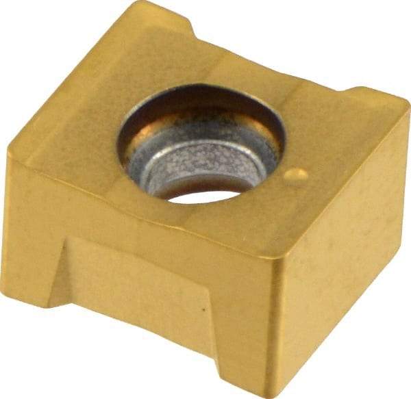 Seco - LNKT080504 M06 Grade F40M Carbide Milling Insert - TiAlN/TiN Finish, 0.197" Thick, 0.016" Corner Radius - Industrial Tool & Supply