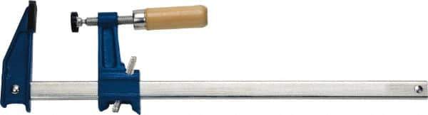 Irwin - 650mm Capacity, 2-1/2" Throat Depth Bar Clamp - 600 Lb Clamping Pressure - Industrial Tool & Supply