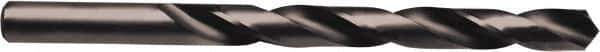 Irwin - Letter A 135° High Speed Steel Jobber Drill - Bright Finish, Right Hand Cut, Spiral Flute, Straight Shank, 3-7/8" OAL, Split Point - Industrial Tool & Supply