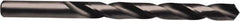 Irwin - Letter A 135° High Speed Steel Jobber Drill - Bright Finish, Right Hand Cut, Spiral Flute, Straight Shank, 3-7/8" OAL, Split Point - Industrial Tool & Supply