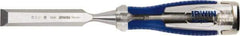 Irwin - 3/4" Blade Width Wood Chisel - Acetate Handle - Industrial Tool & Supply