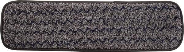 Rubbermaid - 5" Microfiber Mop Pad - 4 Ply, Clamp Jaw Connection - Industrial Tool & Supply
