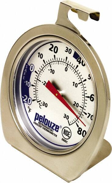 Rubbermaid - Cooking & Refrigeration Thermometers Type: Refrigeration Thermometer Maximum Temperature (F): 80 - Industrial Tool & Supply