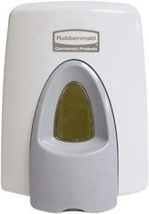 Rubbermaid - 400 mL Foam Seat Cleaner System Dispenser - Plastic, Wall Mounted, White - Industrial Tool & Supply