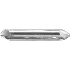 Melin Tool - 5/8" Head Diam, 5/8" Shank Diam, 4 Flute 90° Solid Carbide Countersink - Industrial Tool & Supply