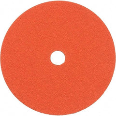 WALTER Surface Technologies - 7" Diam 7/8" Hole 50 Grit Fiber Disc - Ceramic, Series 15-X, Coolcut XX - Industrial Tool & Supply
