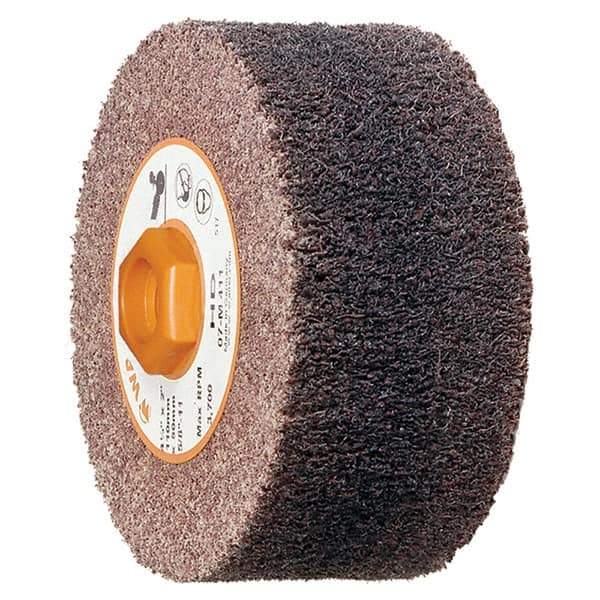 WALTER Surface Technologies - 4-1/2" Diam Aluminum Oxide Unmounted Flap Wheel - 5/8-11 Threaded Hole, 2" Wide, Nonwoven, Grade Coarse, 3,800 Max RPM - Industrial Tool & Supply