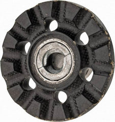 WALTER Surface Technologies - 2" Diam Disc Backing Pad - 1/4" Shank Diam, Medium Density, 30,000 RPM, Twist Compatible - Industrial Tool & Supply