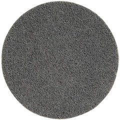 WALTER Surface Technologies - 3" Medium Grade Aluminum Oxide Deburring Disc - Quick Change Connection, Gray, 15,100 Max RPM - Industrial Tool & Supply