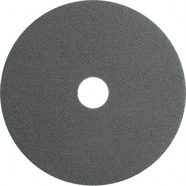 WALTER Surface Technologies - 6" Diam, 1/4" Face Width, 1" Center Hole, Fine Grade, Silicon Carbide Deburring Wheel - Unitized, Medium Grade, 7,500 RPM - Industrial Tool & Supply