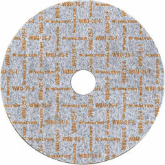 WALTER Surface Technologies - 6" Diam, 1" Face Width, 1" Center Hole, Fine Grade, Silicon Carbide Deburring Wheel - Unitized, Soft Grade, 5,000 RPM - Industrial Tool & Supply