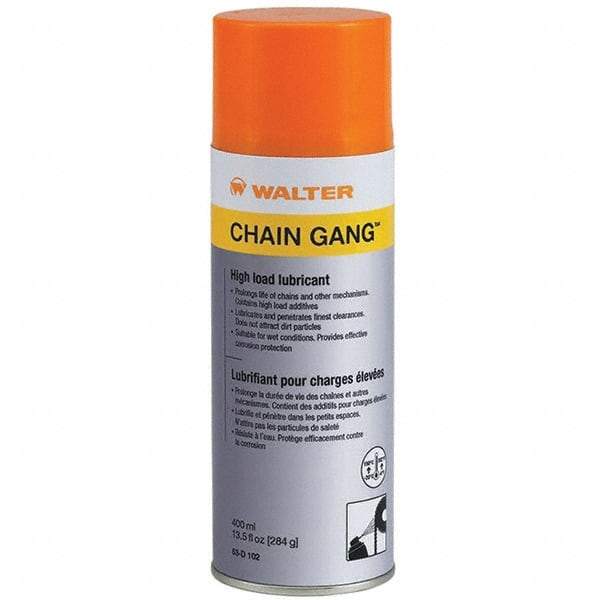 WALTER Surface Technologies - 13.5 oz Aerosol High Performance Chain & Cable Lubricant - -4 to 302°F - Industrial Tool & Supply