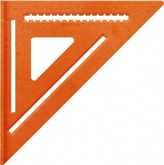 Irwin - 12" Blade Length, ABS Plastic Rafter Square - Industrial Tool & Supply