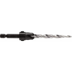 Irwin - Adjustable-Depth Drill Countersinks Cutter Head Diameter (Inch): 1/2 Drill Size Compatibility (Decimal Inch): 0.2500 - Industrial Tool & Supply