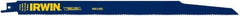 Irwin Blades - 12" Long, Bi-Metal Reciprocating Saw Blade - Straight Profile, 10 to 14 TPI, Toothed Edge, Tang Shank - Industrial Tool & Supply
