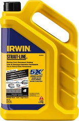 Irwin - 4 oz Container Marking Chalk - Midnight Black - Industrial Tool & Supply