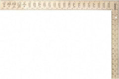 Irwin - 24" Blade Length, 16" Base Length Steel Square - Industrial Tool & Supply
