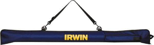 Irwin - 48" Long, Level Soft Case Mount - Blue, Use with Utility Levels - Industrial Tool & Supply