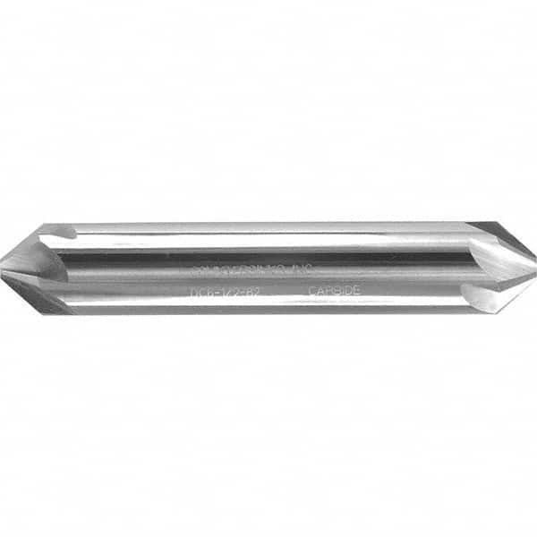 Melin Tool - 3/8" Head Diam, 3/8" Shank Diam, 6 Flute 90° Solid Carbide Countersink - Industrial Tool & Supply