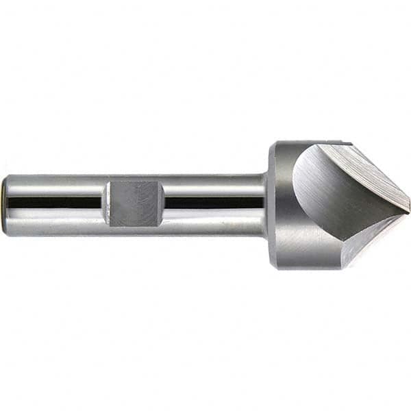 Melin Tool - 1" Diam 2 Flute Single End Cobalt Chamfer Mill - Industrial Tool & Supply