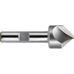 Melin Tool - 1" Diam 2 Flute Single End Cobalt Chamfer Mill - Industrial Tool & Supply