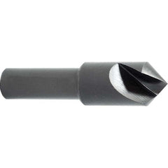 Melin Tool - 1-1/2" Head Diam, 3/4" Shank Diam, 1 Flute 120° High Speed Steel Countersink - Industrial Tool & Supply