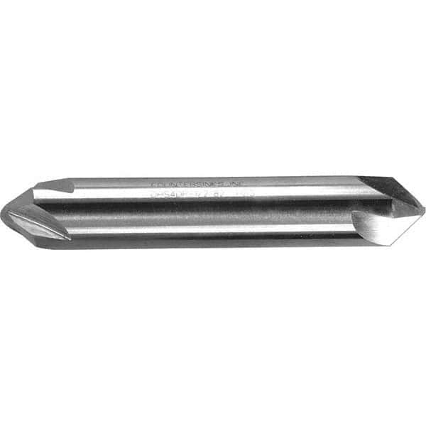 Melin Tool - 1/8" Head Diam, 1/8" Shank Diam, 4 Flute 110° High Speed Steel Countersink - Industrial Tool & Supply