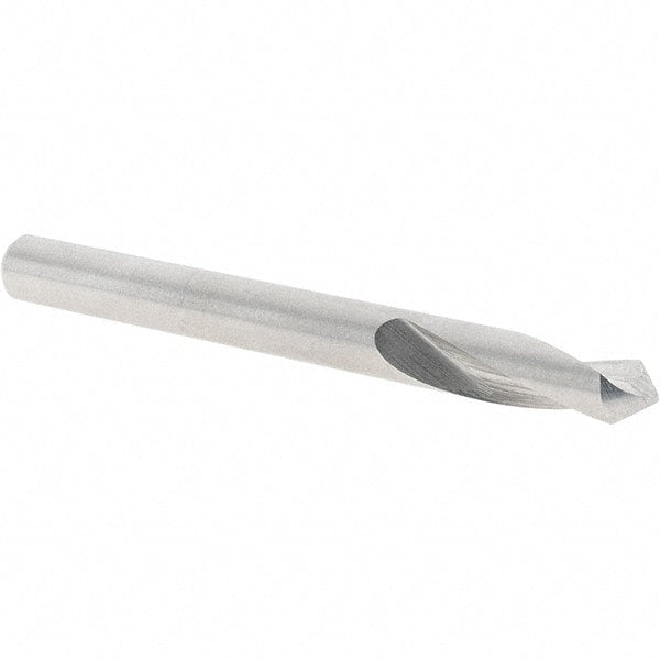 Melin Tool - 1/4" Body Diam, 90°, 2-5/8" OAL, Cobalt Spotting Drill - Industrial Tool & Supply