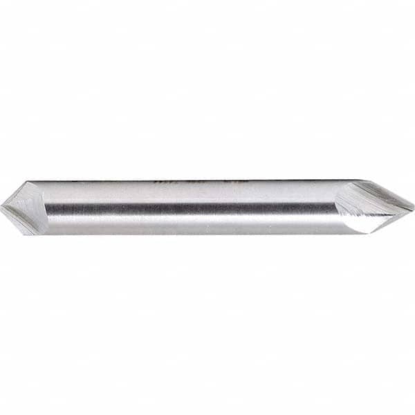 Melin Tool - 3/4" Diam 2 Flute Double End Cobalt Chamfer Mill - Industrial Tool & Supply