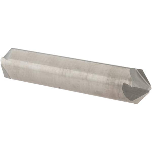 Melin Tool - 3/4" Head Diam, 3/4" Shank Diam, 4 Flute 100° Solid Carbide Countersink - Industrial Tool & Supply