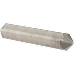 Melin Tool - 3/4" Head Diam, 3/4" Shank Diam, 4 Flute 100° Solid Carbide Countersink - Industrial Tool & Supply