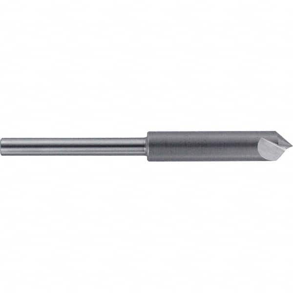 Melin Tool - 5/8" Head Diam, 3/8" Shank Diam, 1 Flute 82° High Speed Steel Countersink - Industrial Tool & Supply