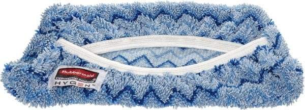 Rubbermaid - 1" Microfiber Mop Pad - Side Loading Connection - Industrial Tool & Supply