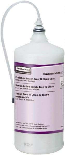 Rubbermaid - 800 mL Dispenser Refill Lotion Hand Cleaner - White, Fragrance Free Scent - Industrial Tool & Supply