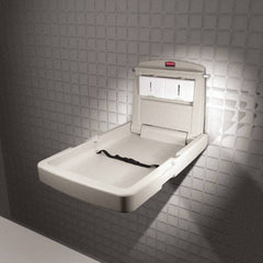 Rubbermaid - Baby Changing Station - 23" Long x 4" High x 34.1" Wide - Industrial Tool & Supply