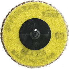 WALTER Surface Technologies - 60 Grit, 2-1/2" Disc Diam, Aluminum Oxide Flap Disc - 23,000 Max RPM, Fiber Backing, Quick Change Type R Attaching System, Coated - Industrial Tool & Supply