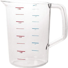 Rubbermaid - 4 Quart Polycarbonate Measuring Cup - Industrial Tool & Supply